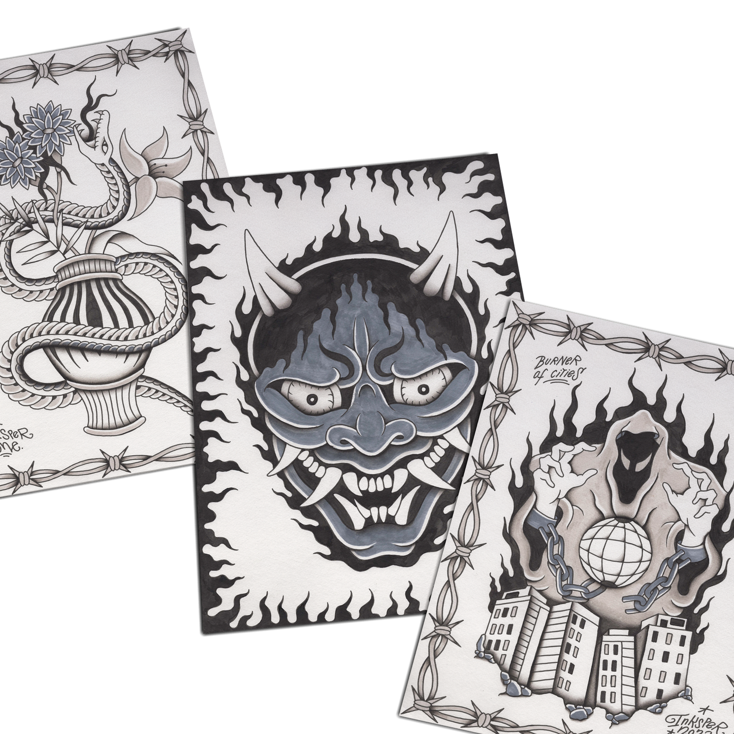 RANDOM TATTOO FLASH PRINT SET